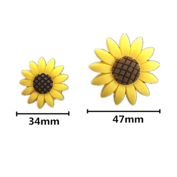 Sunflower Car Air Vent Aromatherapy Decorative Clip, Color: Small Sunflower - Image 3