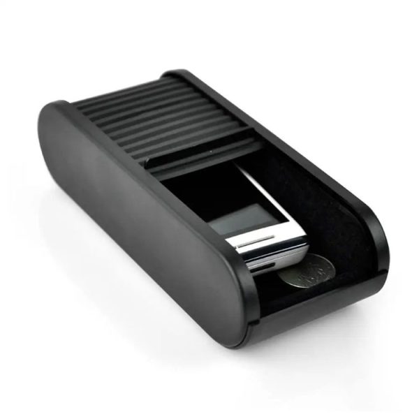 Car Multifunctional Telescopic Pull-out Storage Box (Black)