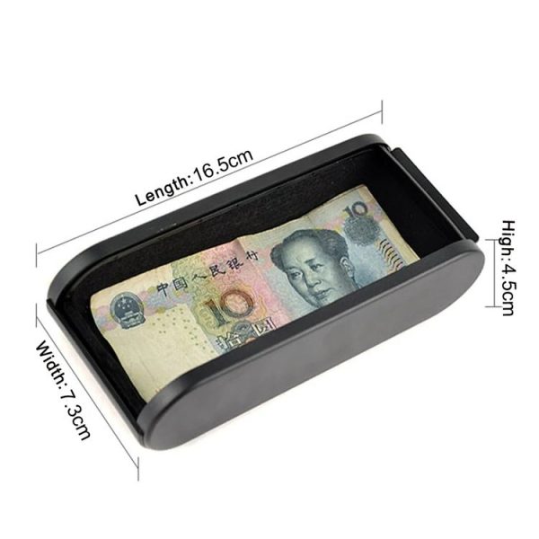 Car Multifunctional Telescopic Pull-out Storage Box (Black) - Image 3