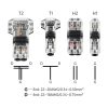 Straight Plug Quick Terminal Block No Strip Multifunctional Wire Connector, Model: H1 - Image 4