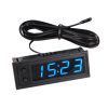 5V / 12V WIFI Network Automatic Time Synchronization Digital Electronic Clock Module, Color: Blue