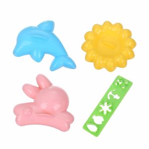 4pcs / Set Rabbit Dolphin Rice Sushi DIY Mold