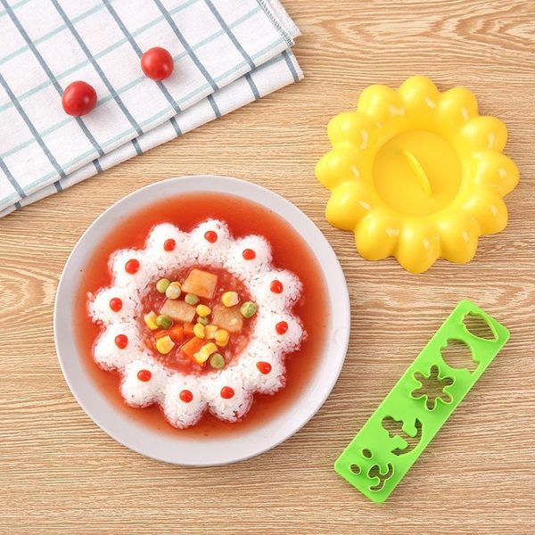 4pcs / Set Rabbit Dolphin Rice Sushi DIY Mold - Image 4
