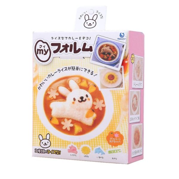 4pcs / Set Rabbit Dolphin Rice Sushi DIY Mold - Image 6