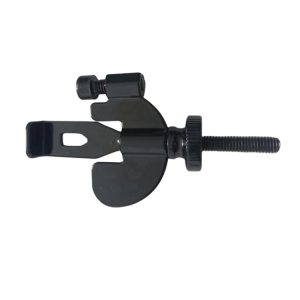 Household Anti-Theft Door Stopper Portable Anti-Pervert Device, Color: Adjustable Black