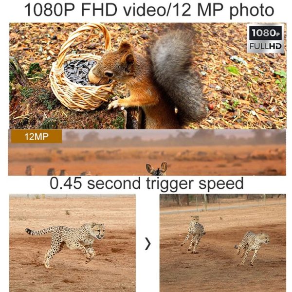 H511C HD Outdoor Hunting Camera Night Vision Monitoring Animal Infrared Sensing Camera - Image 9