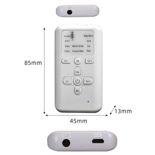 M11 Mini Phone Computer Sound Card Voice Changer Live Karaoke Recording Voice Transformer (English) - Image 3