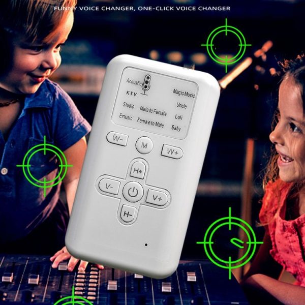 M11 Mini Phone Computer Sound Card Voice Changer Live Karaoke Recording Voice Transformer (English) - Image 6