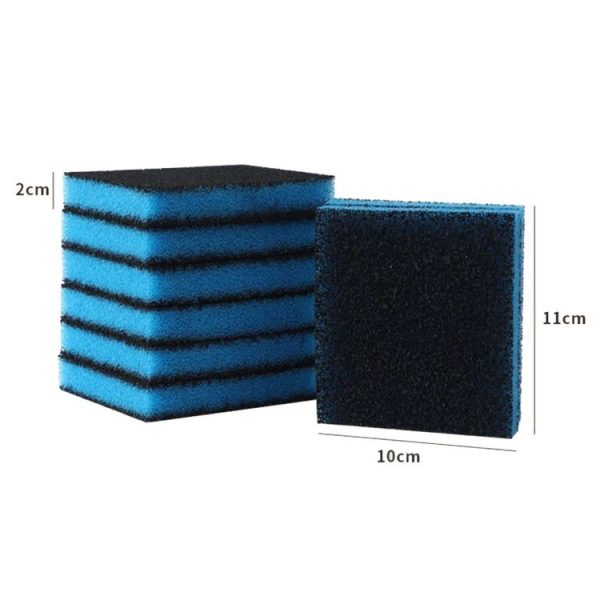 Washing Machine Sticky Hair Remover Cleaning Filter Anti-Sticky Suction Hair Piece (Blue Black) - Image 3