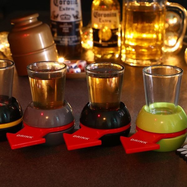 Arrow Turntable Drinkware Penalty Drinkware Pointer Spinner Drinking Order Supplies, Style: Arrow Gray - Image 5