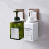 10pcs Toilet Shampoo Shower Gel Hanging Shelf No-Punch Bathroom Shelves (Transparent Patch Model) - Image 2