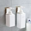 10pcs Toilet Shampoo Shower Gel Hanging Shelf No-Punch Bathroom Shelves (Transparent Patch Model) - Image 5