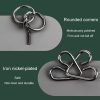 8pcs / Set Intelligence Unlocking Kids Puzzle Nine Links Toys, Style: A Model Yellow - Image 3