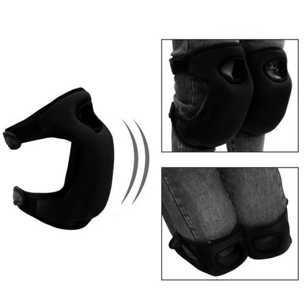 46x23cm Outdoor Garden Pruning Kneeling Mat Anti-Scratch Knee Pads (Black) - Image 4