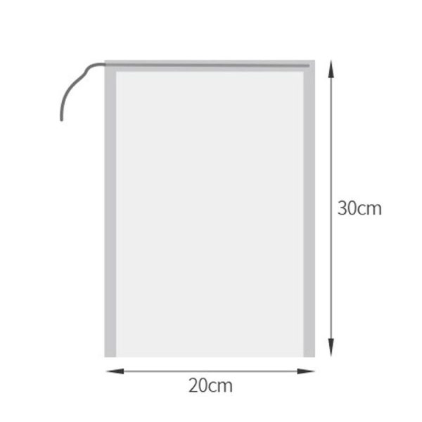 2pcs / Pack Household Soymilk Dregs Filter Bag Juice Filter Mesh Pouch, Specification: 80 Mesh - Image 3