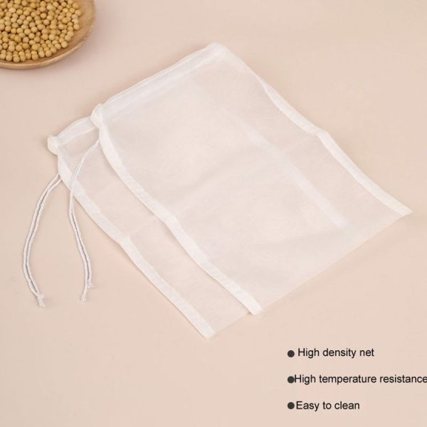 2pcs / Pack Household Soymilk Dregs Filter Bag Juice Filter Mesh Pouch, Specification: 80 Mesh - Image 4