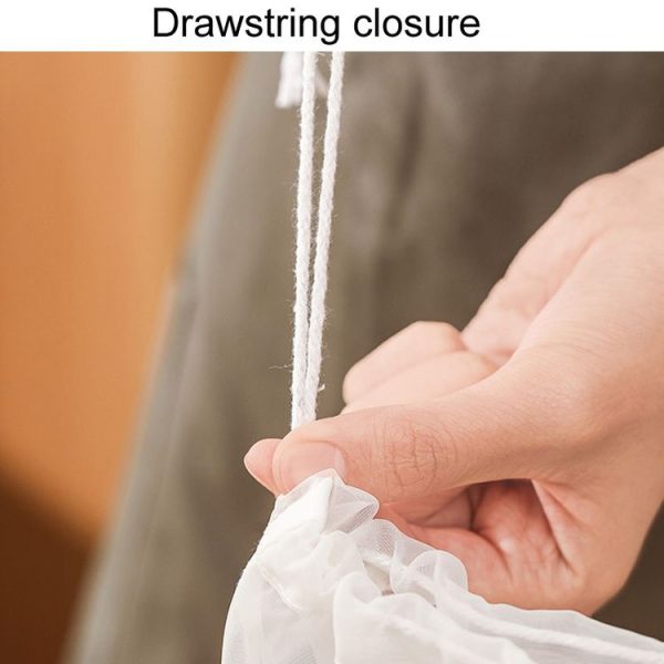2pcs / Pack Household Soymilk Dregs Filter Bag Juice Filter Mesh Pouch, Specification: 80 Mesh - Image 6