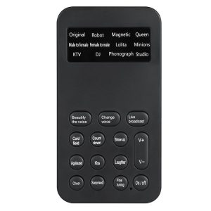 S9 Mobile Phone Computer Live Sound Card Voice Changer Game Karaoke Recording Audio Transformer (English)