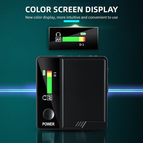 A9 Mobile Phone Computer Live Recording Mini Color Screen Display Sound Card Voice Changer, Spec: English - Image 5