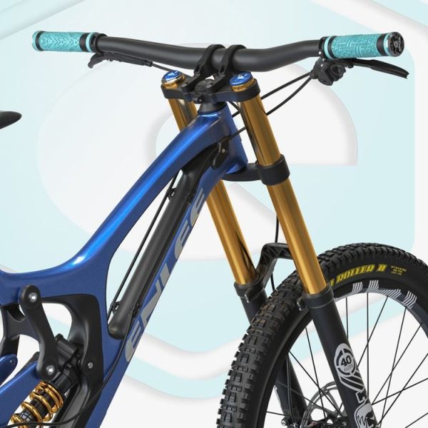 ENLEE E-235151 1pair Silicone Bicycle Covers Mountain Bike Cycling Grips With Handlebar Blocking (Light Green) - Image 2