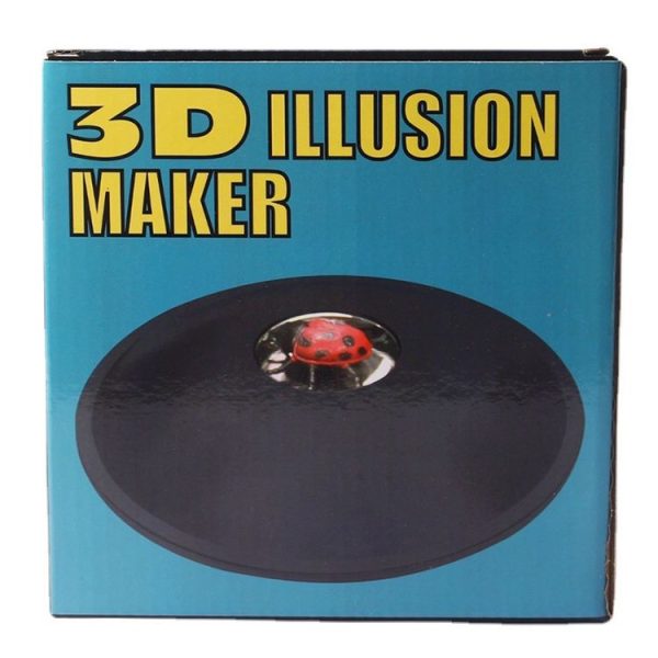 3D Mirascopel Visual Illusion Box Optical Holographic Projection Physical Imaging Educational Science Toys (Frog+Ladybug) - Image 6