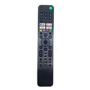 RMF-TX520U Bluetooth Voice Remote Control For Sony Smart TV KD-43X80J KD-43X85J (Black)