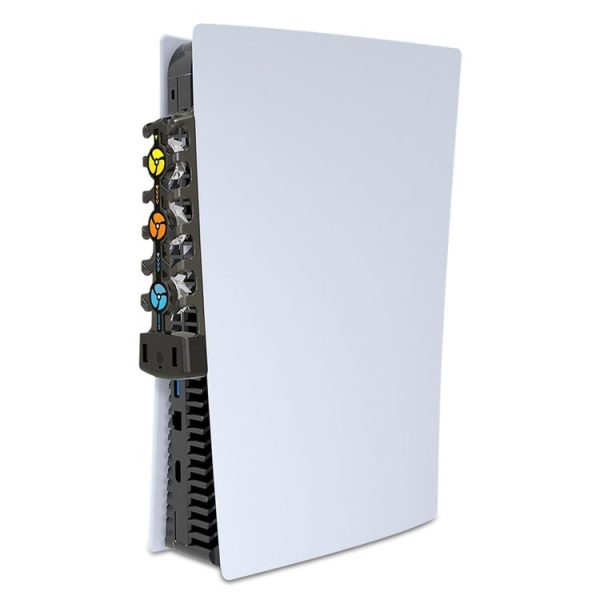 HHC-P5032 For PS5 Host Cooling Fan Hollow Cooling Heat Sink Multi-Color LED Light Three-Speed Cooling Fan Accessories - Image 2