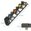 HHC-P5032 For PS5 Host Cooling Fan Hollow Cooling Heat Sink Multi-Color LED Light Three-Speed Cooling Fan Accessories - Image 3