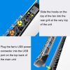 HHC-P5032 For PS5 Host Cooling Fan Hollow Cooling Heat Sink Multi-Color LED Light Three-Speed Cooling Fan Accessories - Image 9