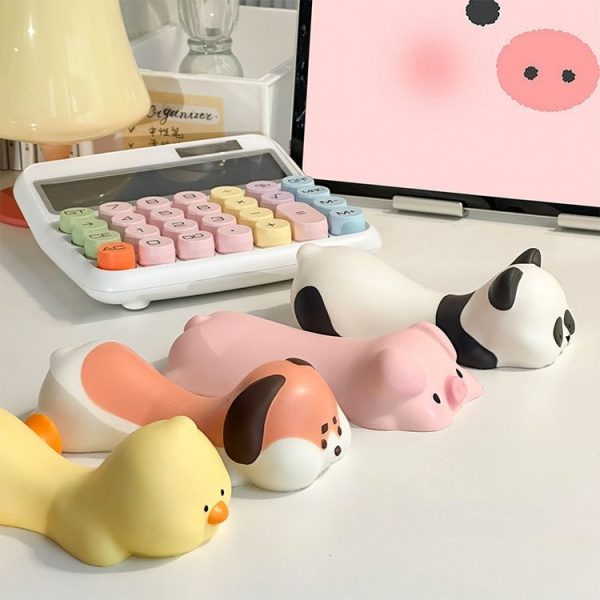 Decompression Memory Foam Mouse Pad Cute Desktop Mouse Wrist Cushion Hand Rest, Pattern: Puppy - Image 2