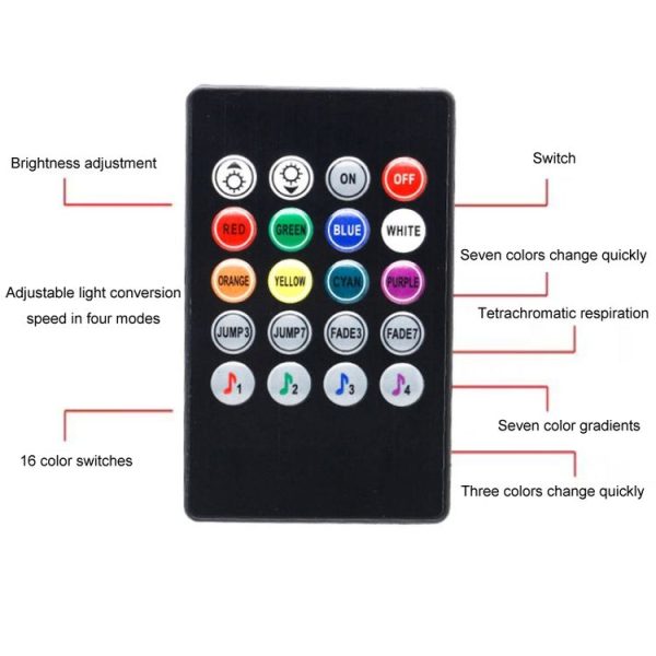 Car Interactive Finger Light Multi-function Warning Anti-rear Collision Light (Scissor Hand) - Image 3