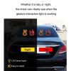 Car Interactive Finger Light Multi-function Warning Anti-rear Collision Light (Scissor Hand) - Image 5