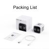 F4 Study Timer Kitchen Cooking Countdown Reminder Multifunctional Digital Alarm Clock (White) - Image 10