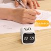 F4 Study Timer Kitchen Cooking Countdown Reminder Multifunctional Digital Alarm Clock (White) - Image 5