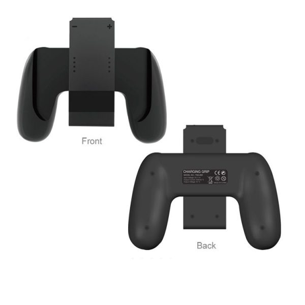 DOBE TNS-880 For Switch Joy-Con Small Handle Charging Handlebar Gaming Handle Bracket Grip (Black) - Image 2