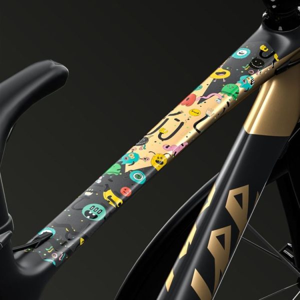 ENLEE E14611 10pcs / Set Bicycle TPU Invisible Film Road Bike Body Jersey Color Changing Membrane, Model: Cartoon - Image 9