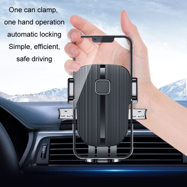 Car Air Outlet Navigation Barb Mobile Phone Holder (B073) - Image 4