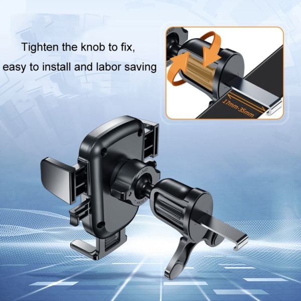 Car Air Outlet Navigation Barb Mobile Phone Holder (B073) - Image 5
