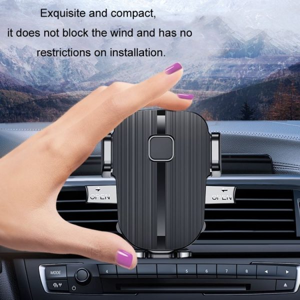 Car Air Outlet Navigation Barb Mobile Phone Holder (B073) - Image 7