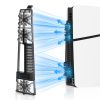 JYS-P5175 For PS5 Slim Host Optical Drive / Digital Version Universal With RGB Colorful Light Cooling Fan