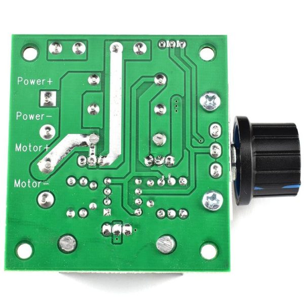 12V-40V 10A DC Motor Speed Controller PWM Stepless Speed Switch, Style: Without Stand - Image 4
