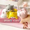 Decompression Memory Foam Mouse Pad Cute Desktop Mouse Wrist Cushion Hand Rest, Pattern: Cat - Image 3