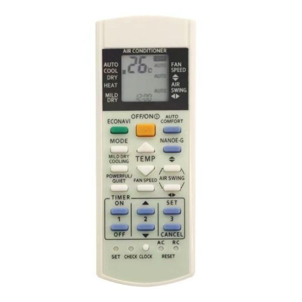 Panasonic A75C3300 3208 3706 Air Conditioner Remote Control Replacement Part