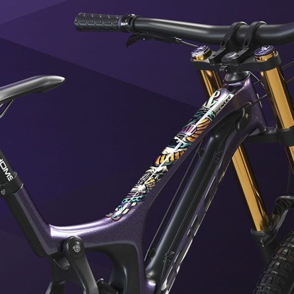 ENLEE E-2210 10pcs / Set Bicycle Jersey Stickers Mountain Bike Frame Protection Adhesive Tape, Model: Transparent - Image 2