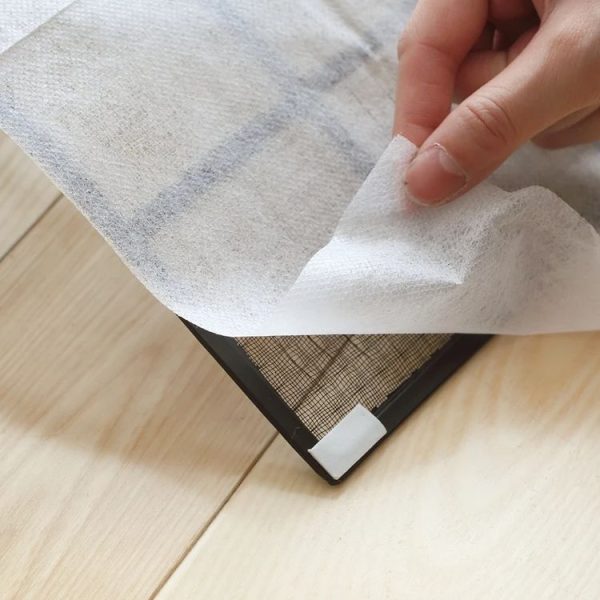 2pcs / Pack Cuttable Air Conditioner Filter Papers Anti-Dust Wind Outlet Filter Net (007b11) - Image 4