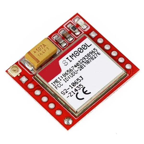 SIM800L GPRS Adapter Board GSM Module Micro SIM Card Core Board GSM Mod (With Antenna) - Image 2