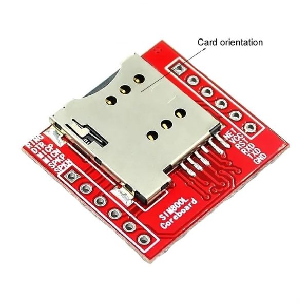 SIM800L GPRS Adapter Board GSM Module Micro SIM Card Core Board GSM Mod (With Antenna) - Image 4