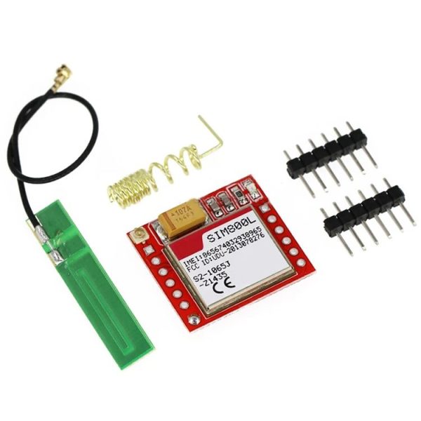 SIM800L GPRS Adapter Board GSM Module Micro SIM Card Core Board GSM Mod (With Antenna) - Image 6