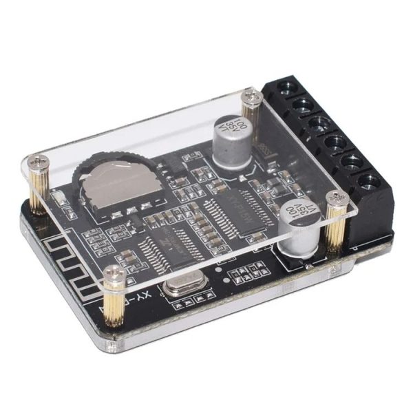 XY-P15W 10W / 15W / 20W Stereo Bluetooth Amplifier Board 12V / 24V Digital Amplifier Module (With Shell)