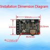 XY-P15W 10W / 15W / 20W Stereo Bluetooth Amplifier Board 12V / 24V Digital Amplifier Module (With Shell) - Image 4